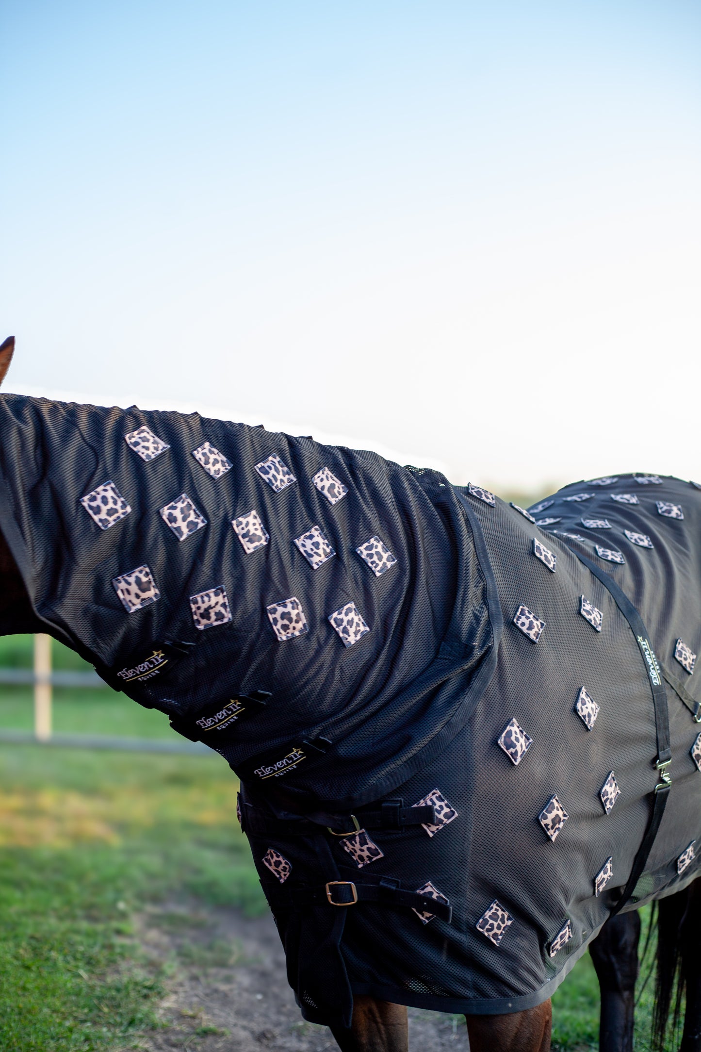 Cheetah Print Magnetic Neck Cover